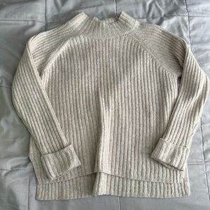 Old navy kids cream oversized sweater